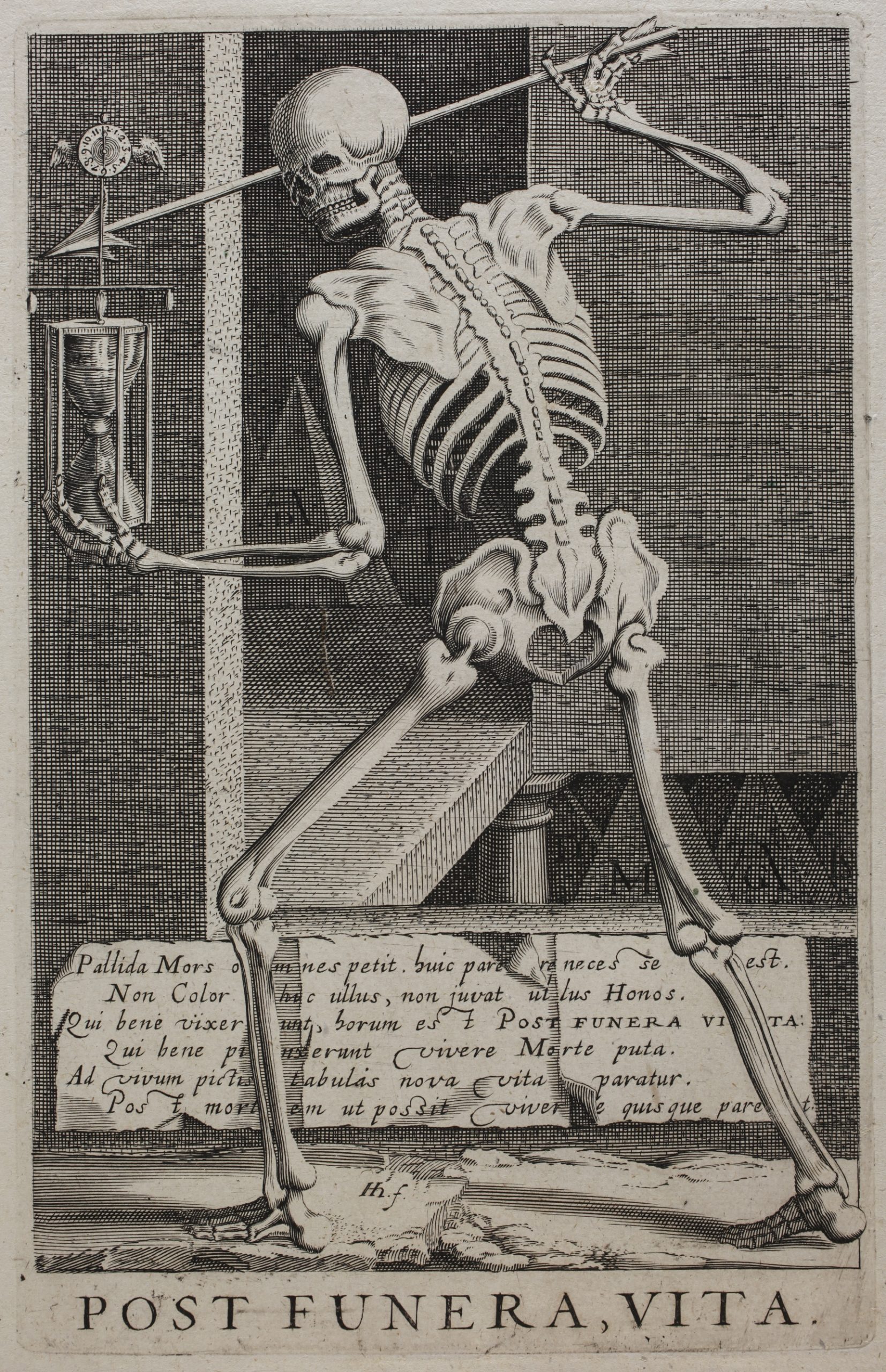 Post Funera, Vita [Allegory of Fame after Death] by Hendrick Hondius I