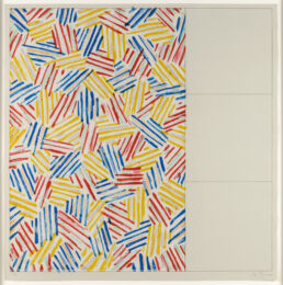 #1 (After Untitled 1975) by Jasper Johns at Leslie Sacks Gallery