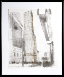 Allied Chemical Tower, Packed, Project for Number 1 Times Square by Christo and Jeanne-Claude at RoGallery