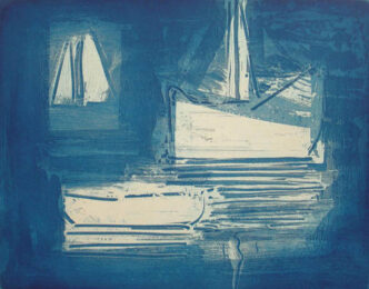 Blue Waltz 1 by Paul Resika at VanDeb Editions