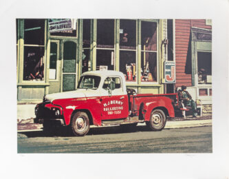 Bulldozing International by Ralph Goings at RoGallery