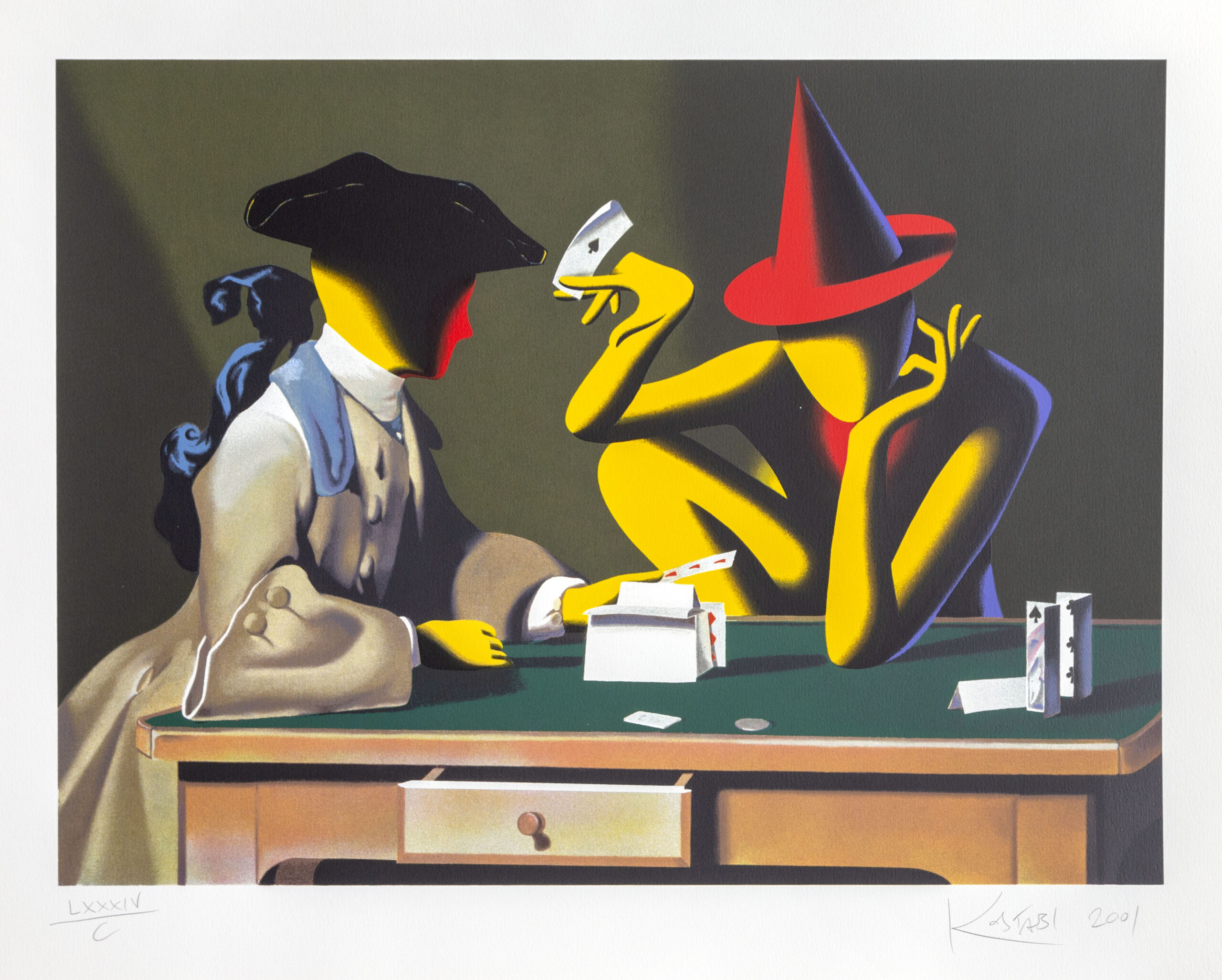 Chance Encounter by Mark Kostabi