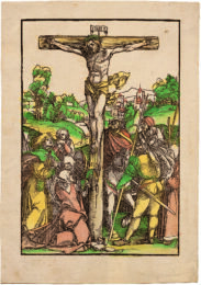Christ on the Cross by Hans Schäufelein at Emanuel von Baeyer - Cabinet
