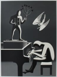 Cyclone Variations by Mark Kostabi at RoGallery