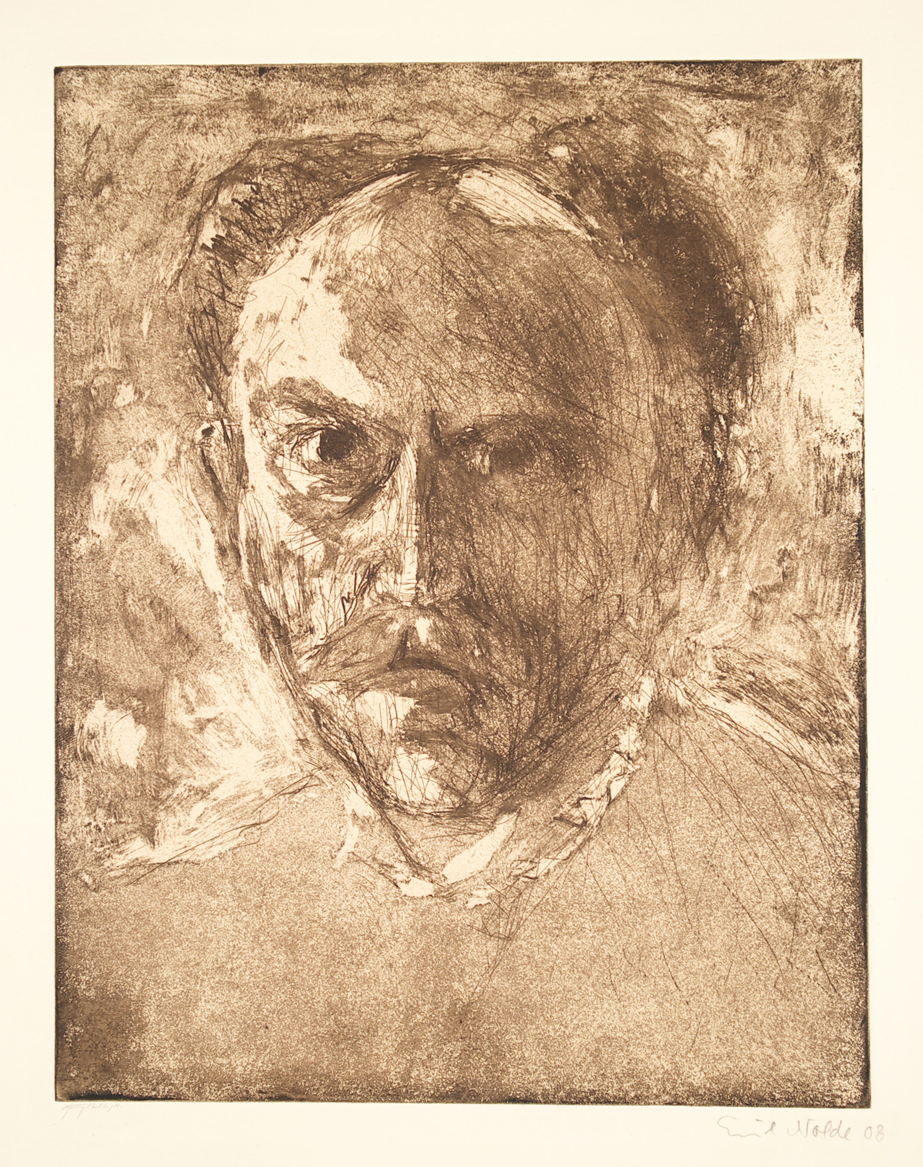 E. N. (Selbstporträt) by Emil Nolde