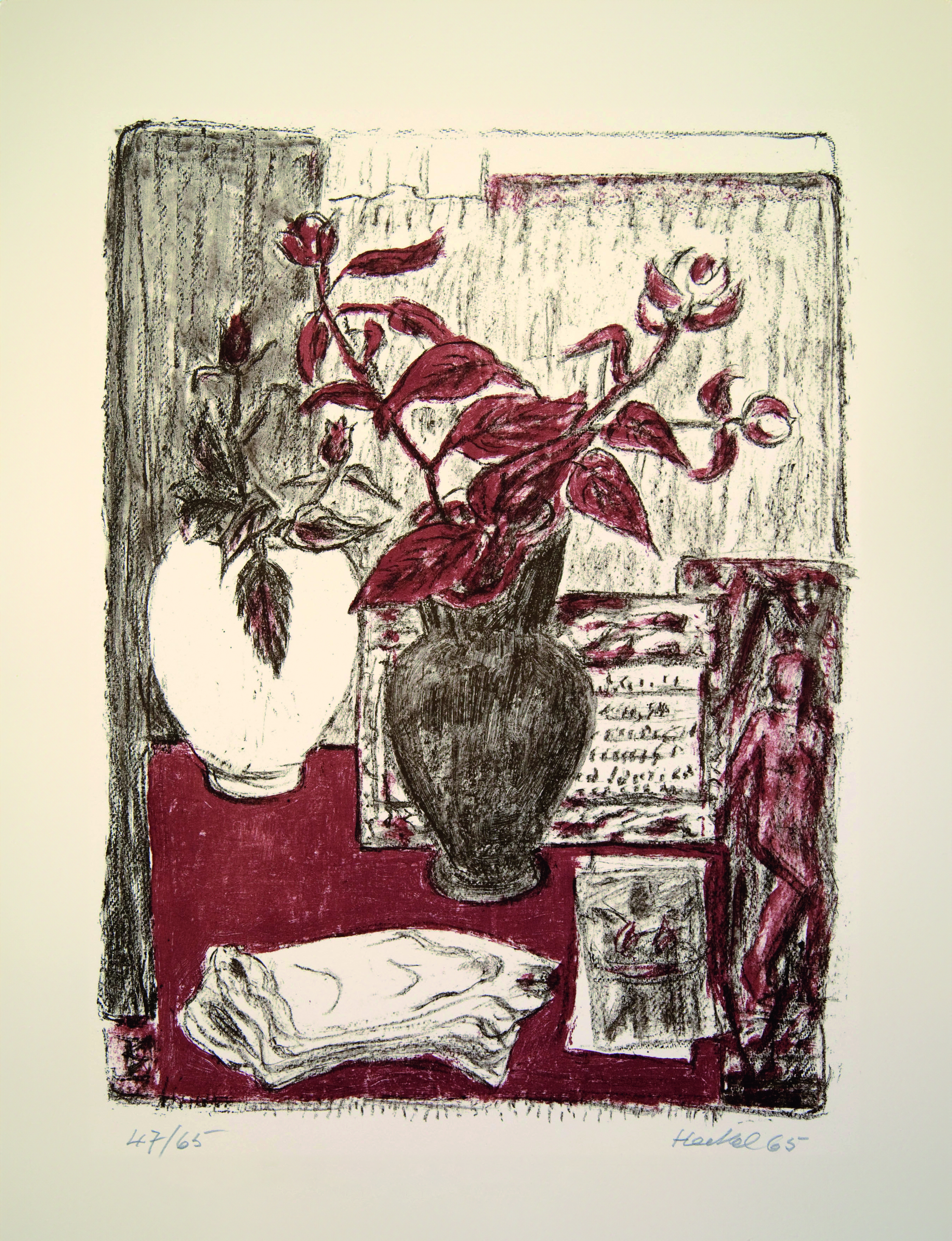 Stilleben (Stil life) by Erich Heckel