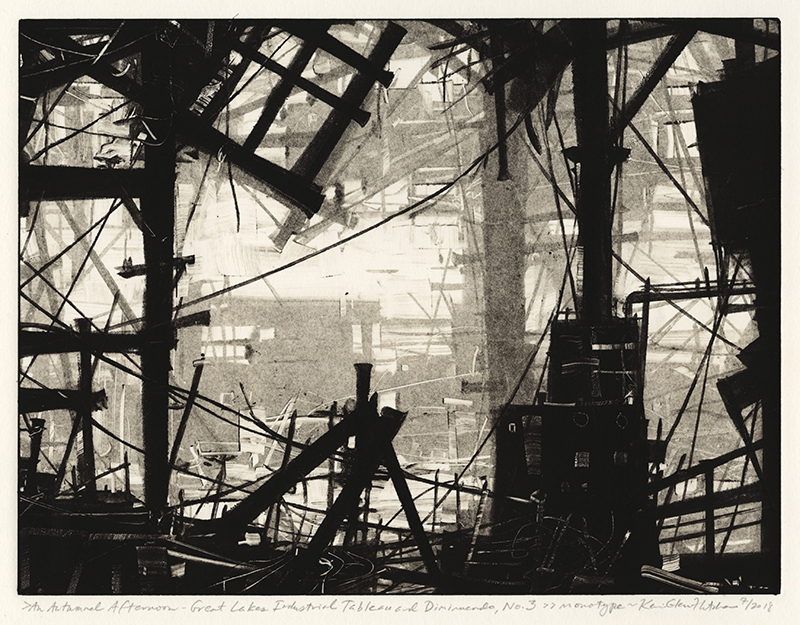 An Autumnal Afternoon – Great Lakes Industrial Tableau and Diminuendo, No. 3 by Kevin Fletcher