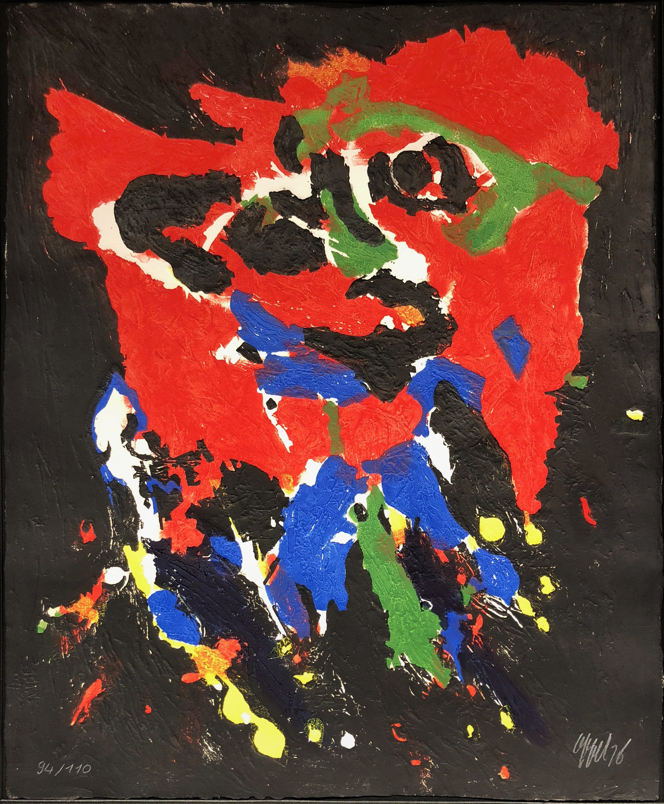 Flying Devil by Karel Appel