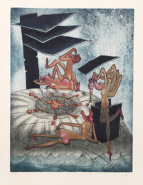La Danse de la Mort – Planche 6 (298) by Roberto Matta at RoGallery