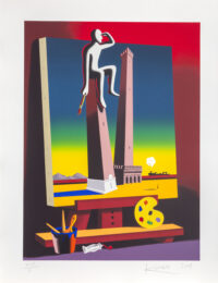Loophole with a View by Mark Kostabi at RoGallery