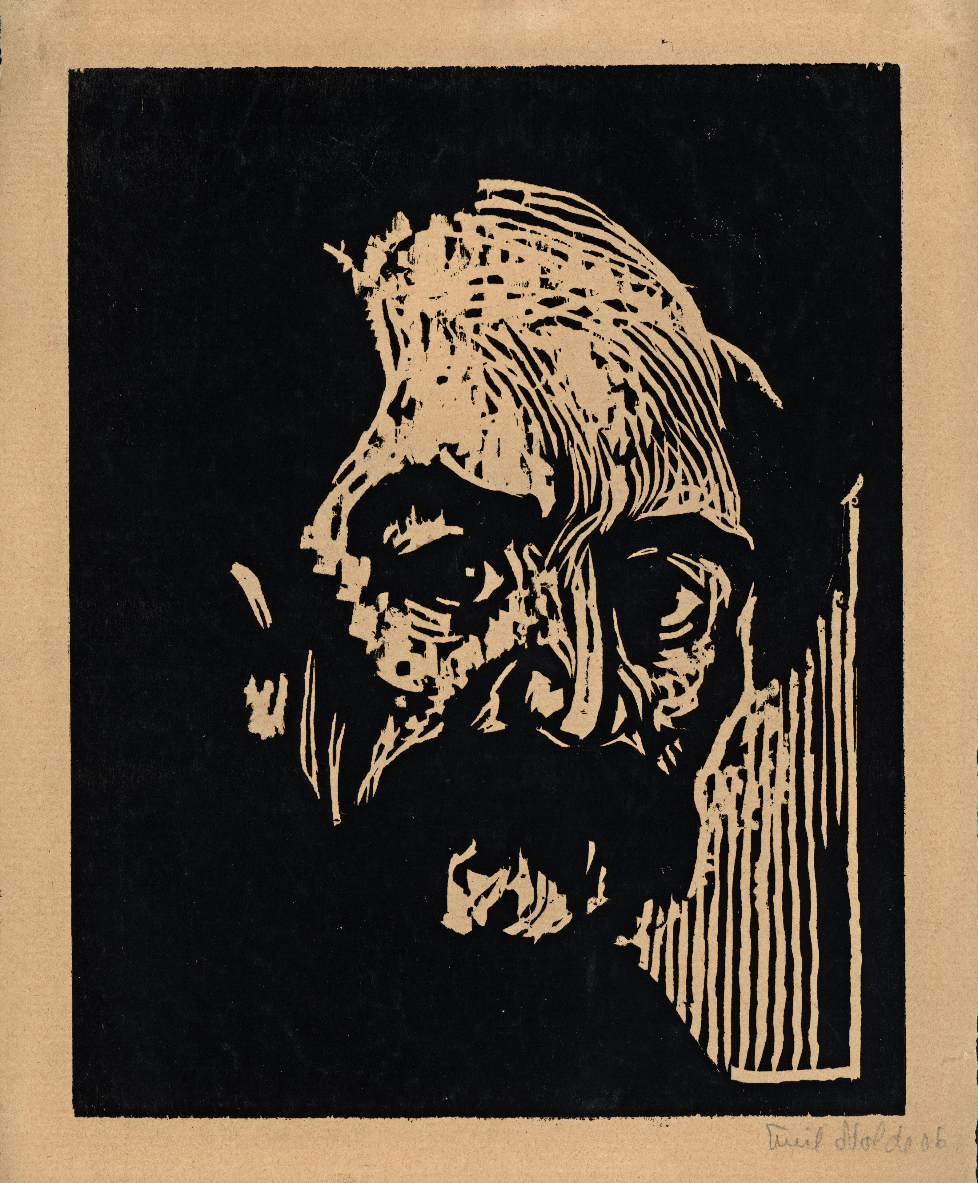 Italiener by Emil Nolde