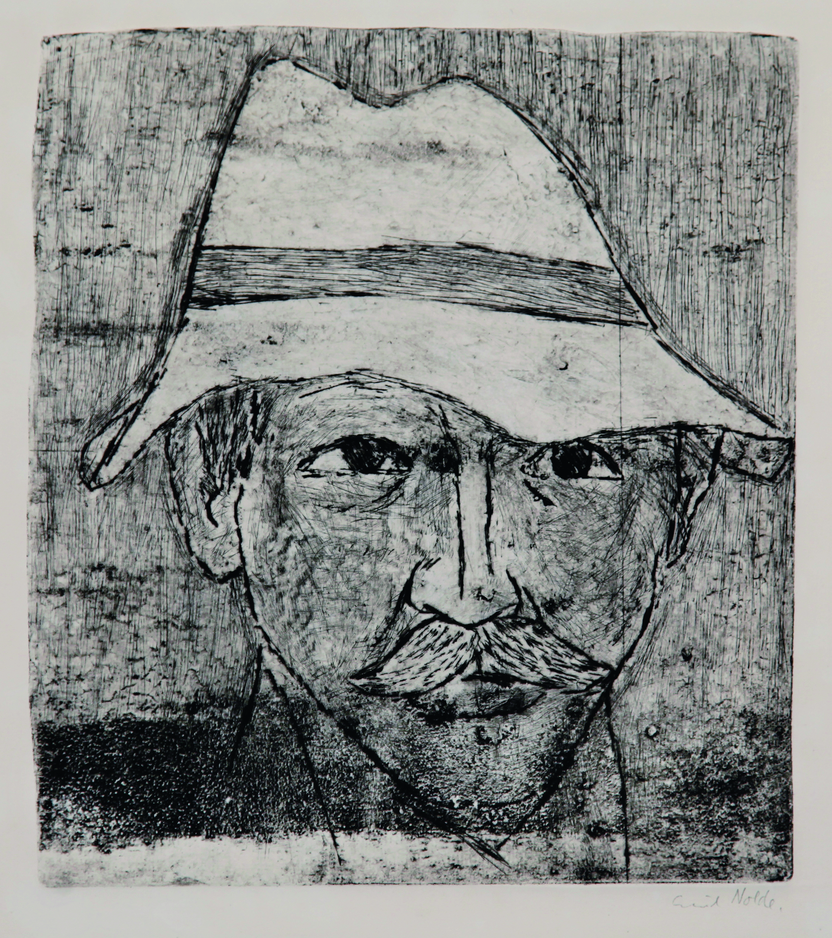 Selbstbildnis by Emil Nolde