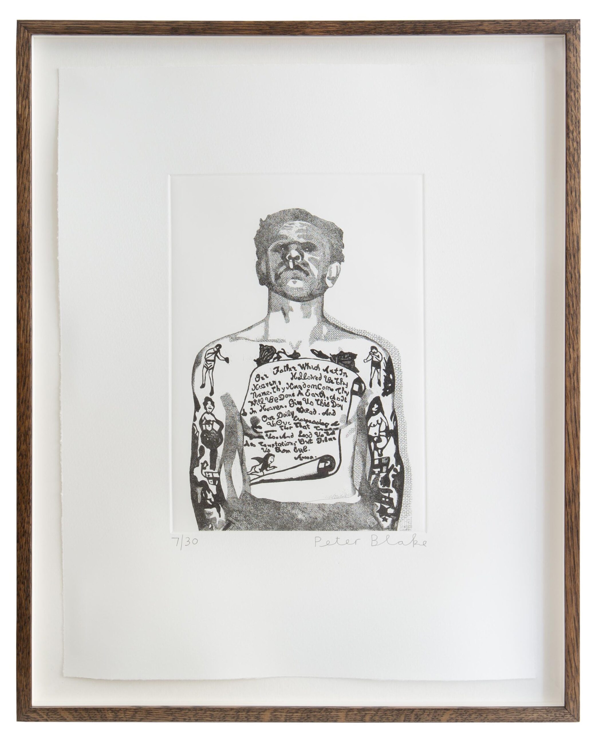 Reverend Ricky Wreck by Peter Blake