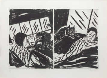 Revenge of the Cat by Richard Bosman at RoGallery
