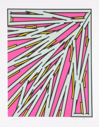 Small Pink by Nicholas Krushenick at RoGallery