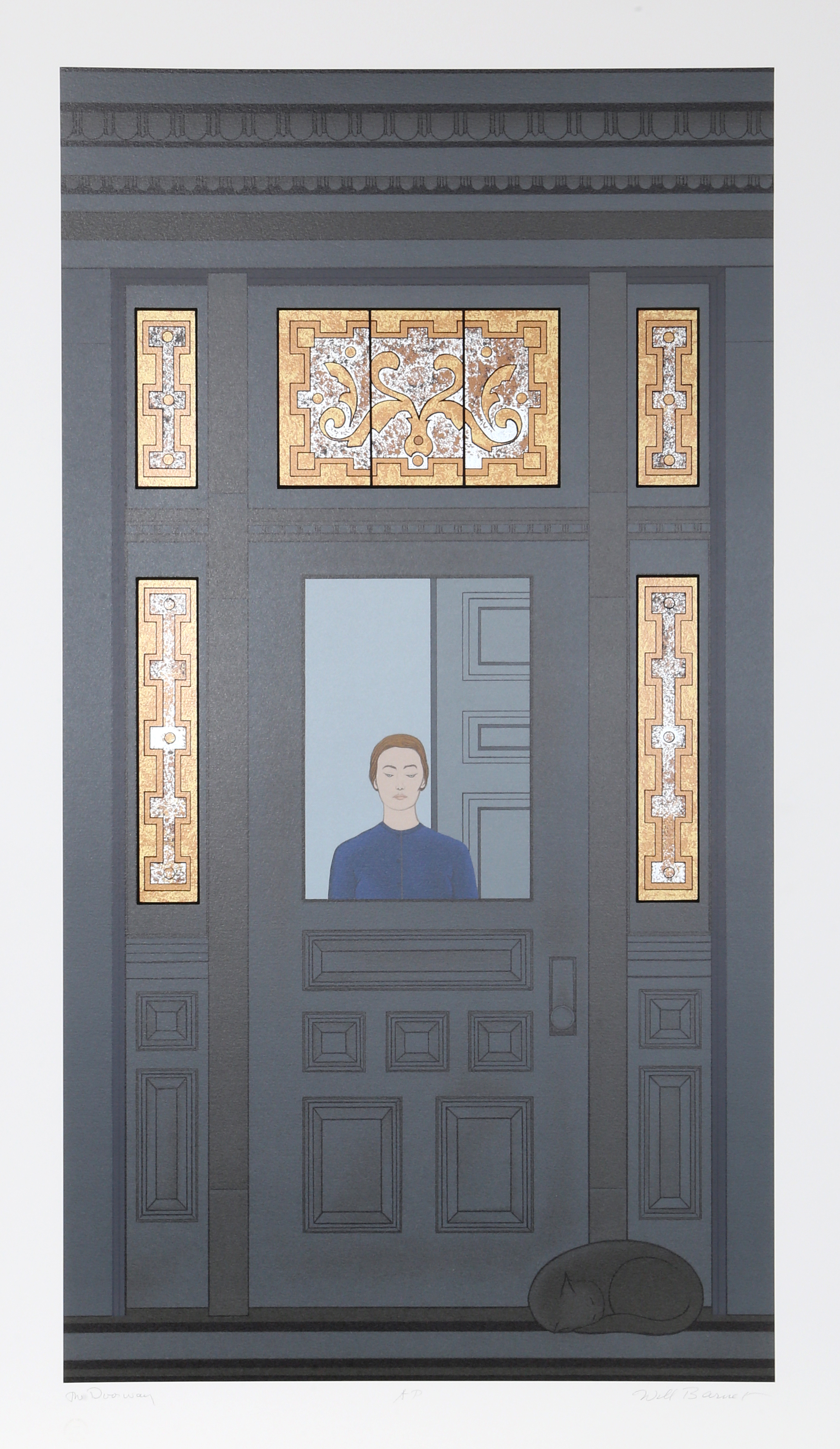 The Doorway by Will Barnet