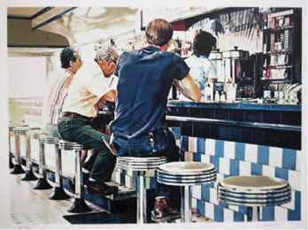 Tiled Lunch Counter by Ralph Goings at RoGallery