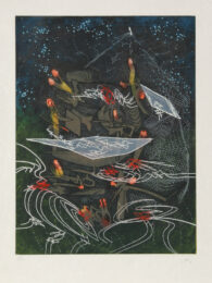 Untitled 6 from Hom’mere V – N’ous Portfolio by Roberto Matta at RoGallery