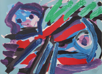 Walking with my Bird by Karel Appel at RoGallery