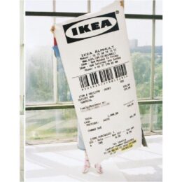 “Receipt” Rug by Virgil Abloh at Dovehouse Contemporary