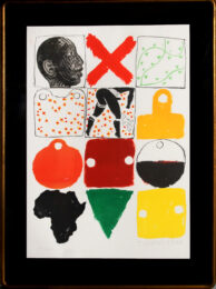 Against Apartheid by Joe Tilson at RoGallery