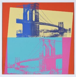 Brooklyn Bridge, FS 11.290 by Andy Warhol at Gregg Shienbaum Fine Art