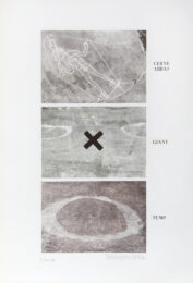 Cerne, Giant, Tump from Wessex Portfolio by Joe Tilson at RoGallery