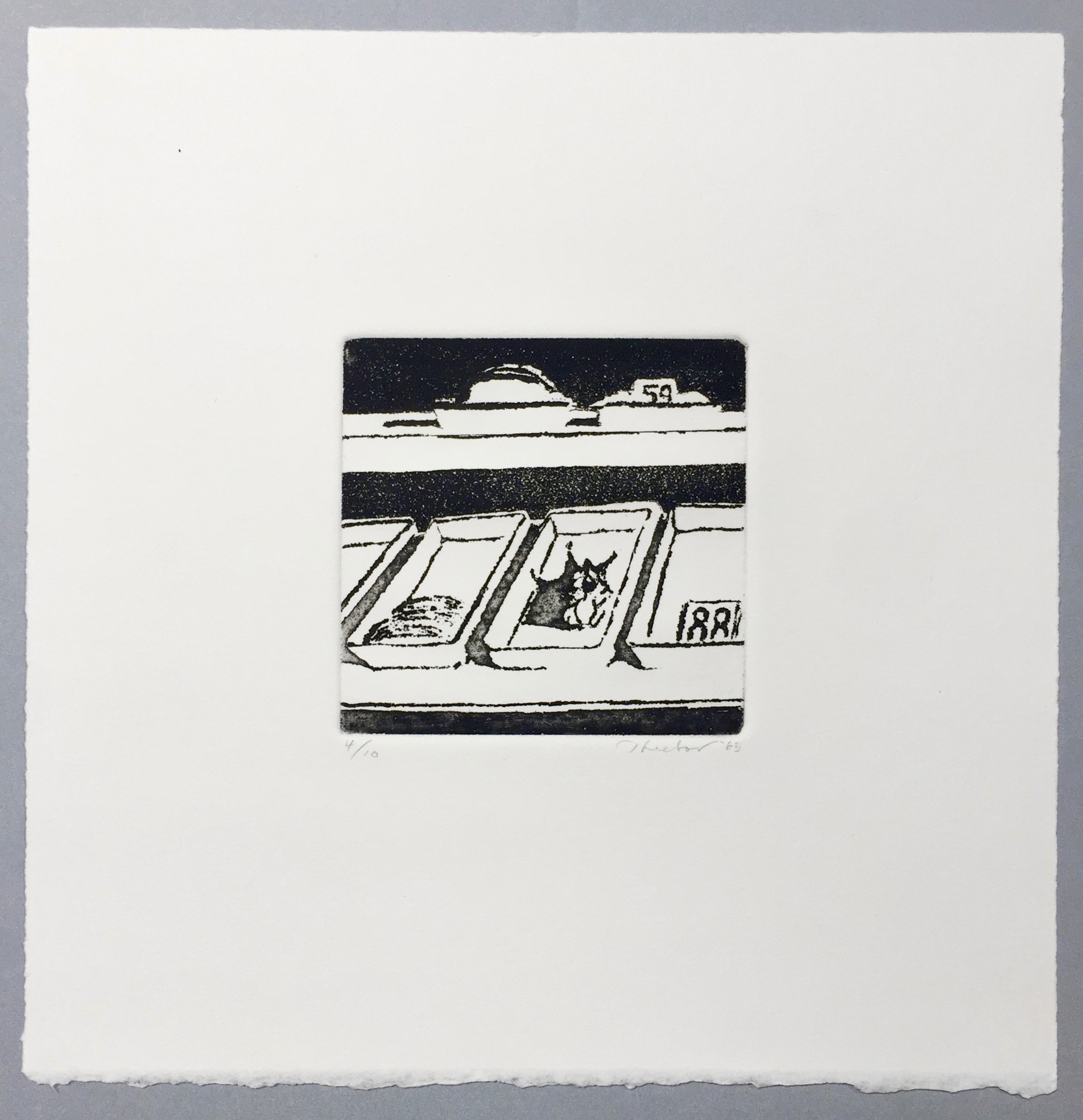 Delicatessen Trays by Wayne Thiebaud