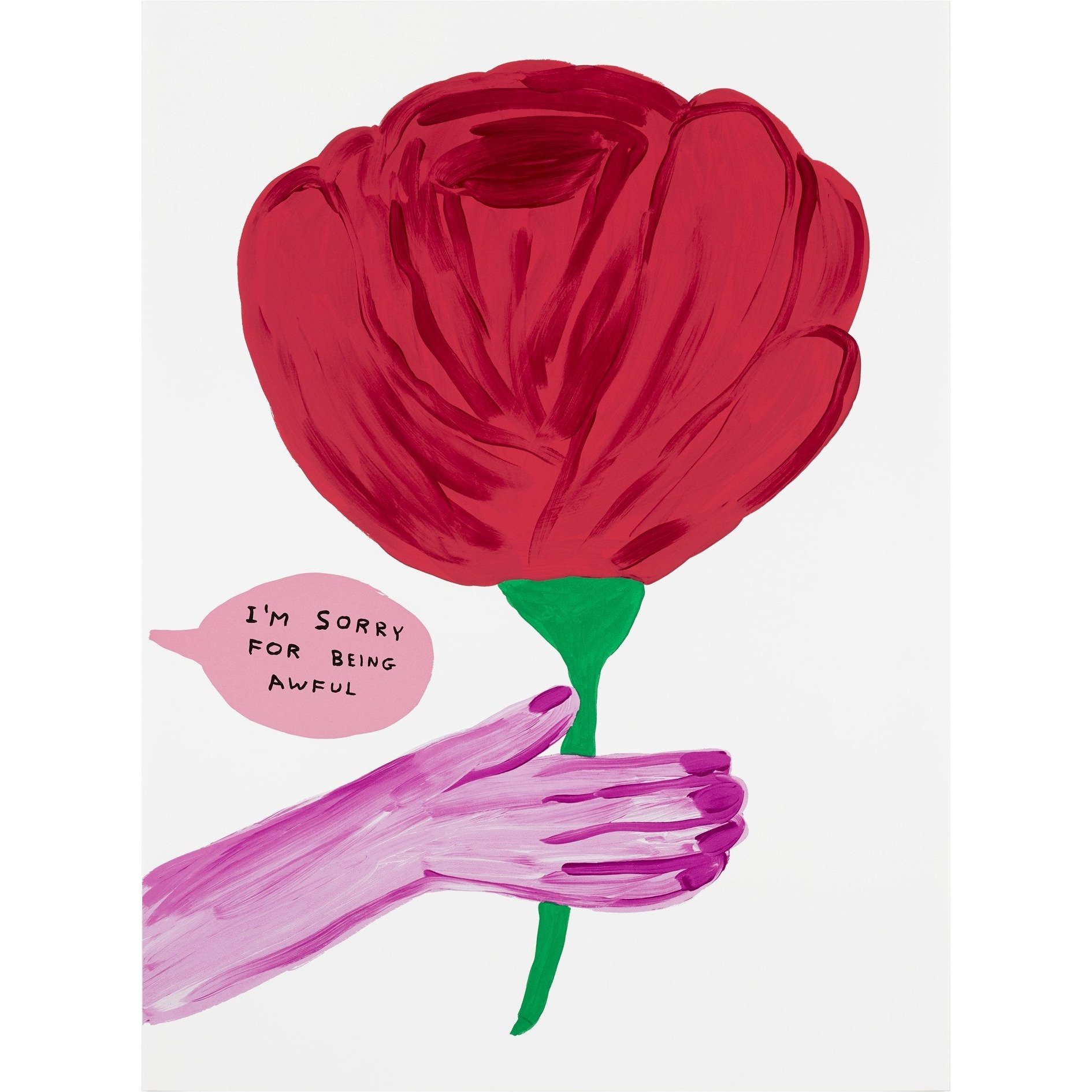 I’m Sorry for Being Awful by David Shrigley