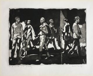 Men and Women Walking by Isabel Bishop at William Chambers Art