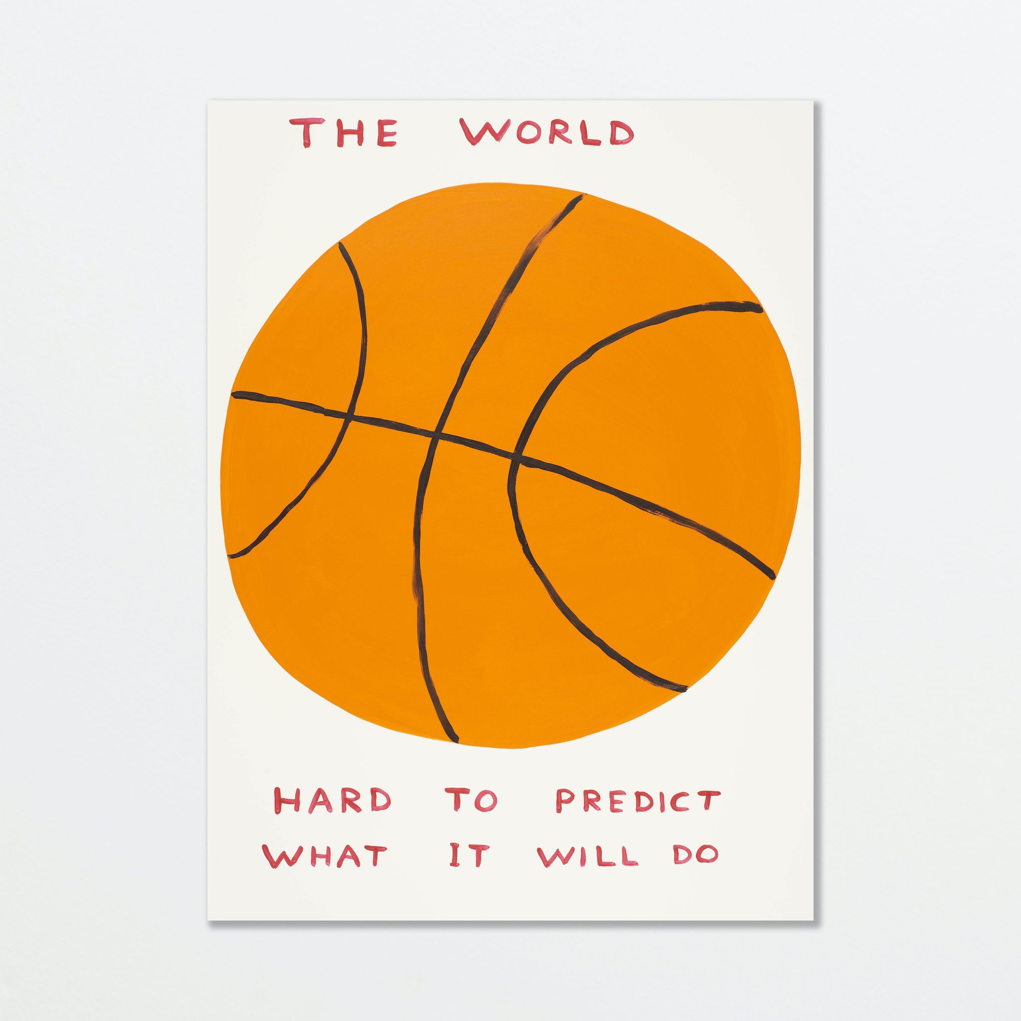 The World by David Shrigley