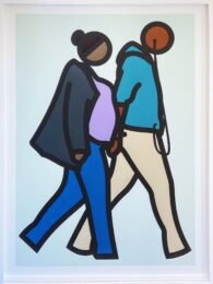New York Couple 6 by Julian Opie at Taglialatella Galleries