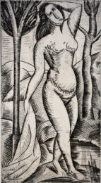 Nude Bather among the Trees | Baigneuse nue aux arbres by Andre Derain at Gilden's Art Gallery