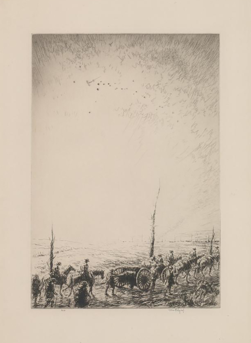 Scout Planes at Dawn by Kerr Eby