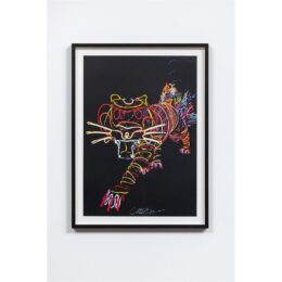 Tiger by Chila Kumari Burman at Dovehouse Contemporary
