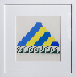 Ziggurat 3 by Joe Tilson at RoGallery