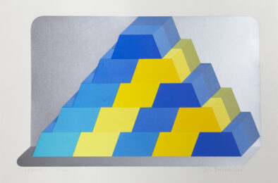 Ziggurat 6 by Joe Tilson at RoGallery