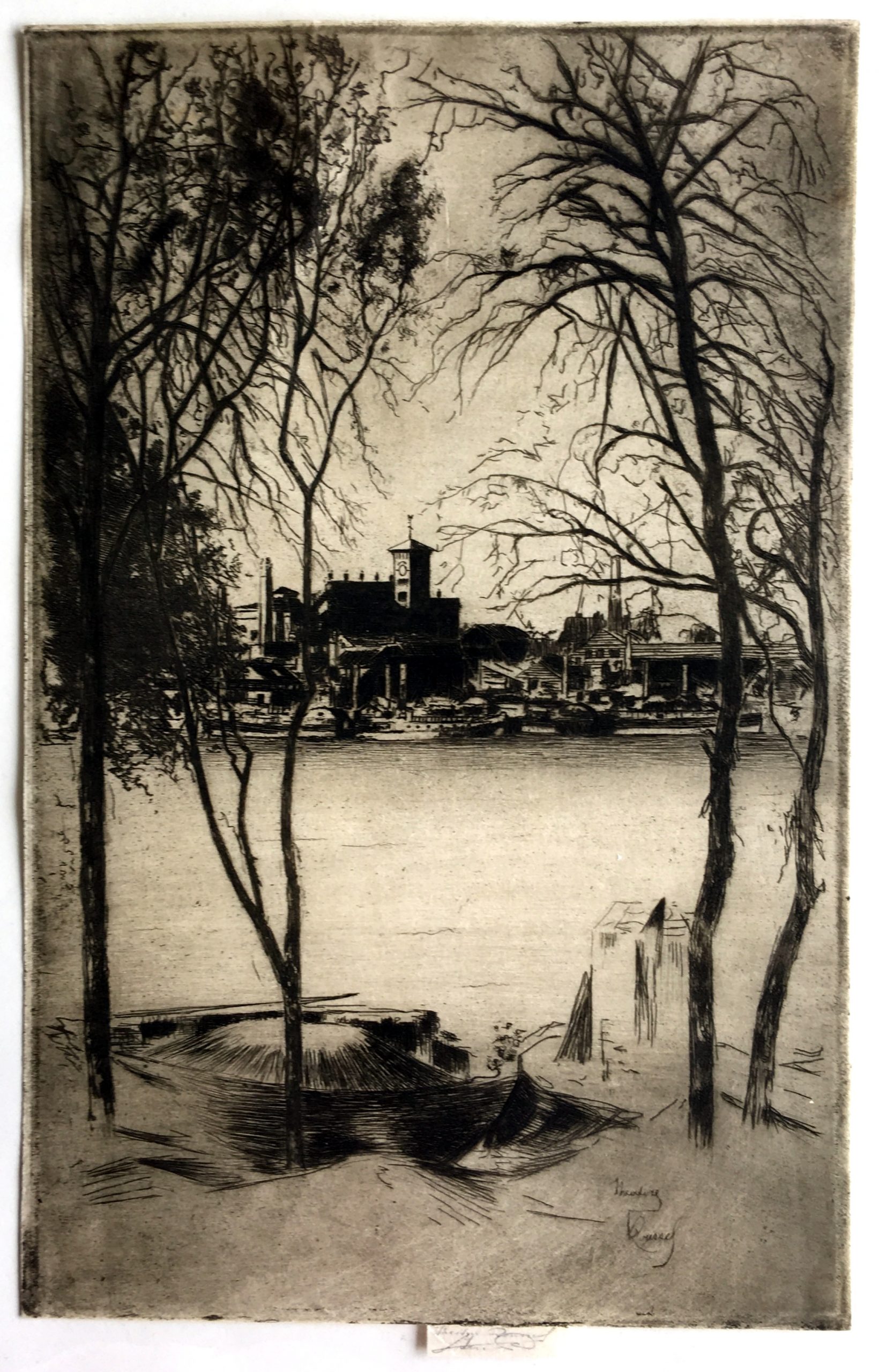 Laburnums and Battersea by Theodore Roussel
