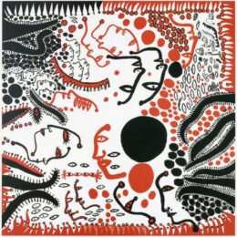 I Want To Sing My Heart Out In Praise of Life by Yayoi Kusama at Dovehouse Contemporary
