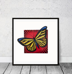 Monarch Butterfly by Burton Morris at Taglialatella Galleries