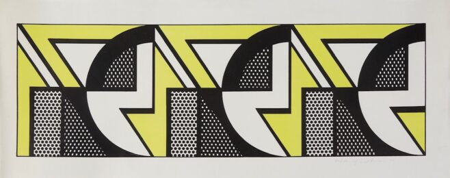 Repeated Design by Roy Lichtenstein at Taglialatella Galleries