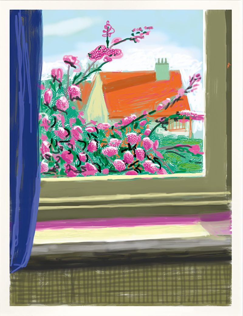 My Window, Art Edition (No. 751–1,000) ‘No. 778’, 17th April 2011 by David Hockney