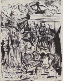 David and Bathsheba (After Lucas Cranach) II | David et Bethsabée (d’après Lucas Cranach) II by Pablo Picasso at Gilden's Art Gallery