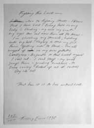 Fighting for Love by Tracey Emin at Dovehouse Contemporary
