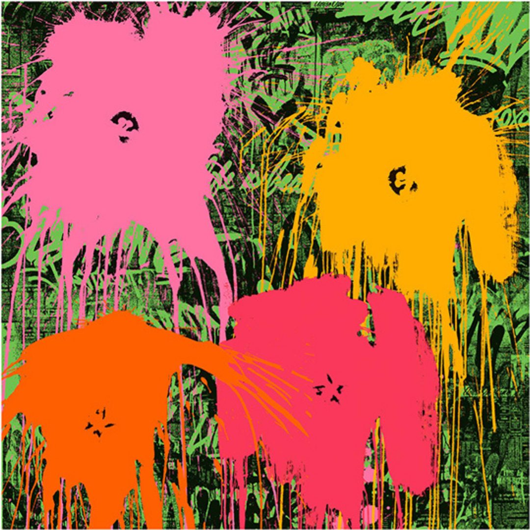 Flowarh$ by Mr. Brainwash