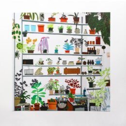 Large Shelf Still Life by Jonas Wood at Dovehouse Contemporary