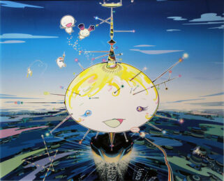 Manu Came From the Sky by Takashi Murakami at Taglialatella Galleries