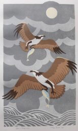 Ospreys – Gray by Martha Ives at ebo Gallery