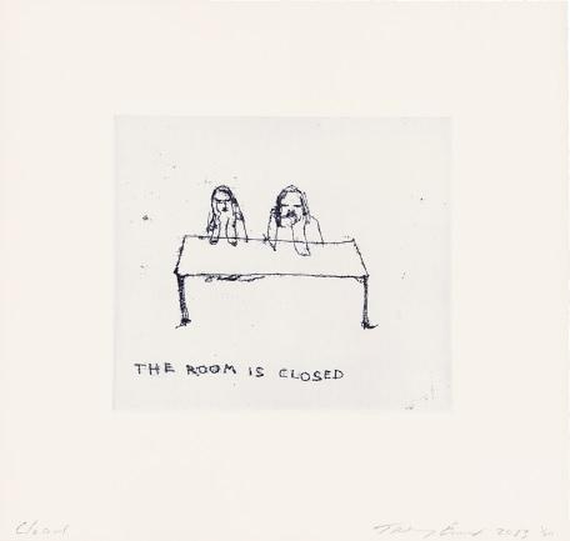 Closed by Tracey Emin