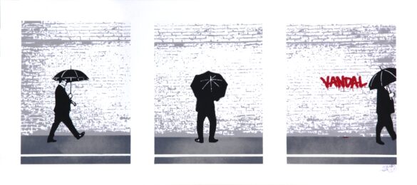 Vandal Triptych by Nick Walker at Addicted Art Gallery